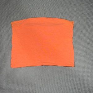 Worn once/ excellent condition/ neon corral color